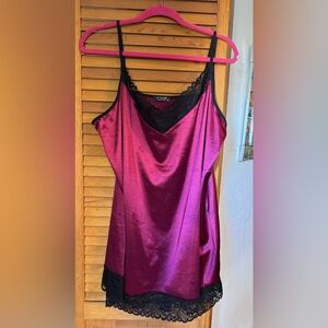 Red lingerie camisole